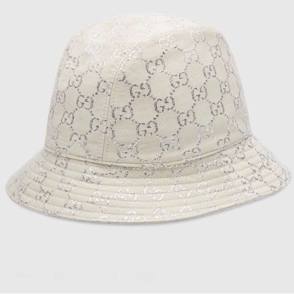 Gucci Women's Cream and White Hat
